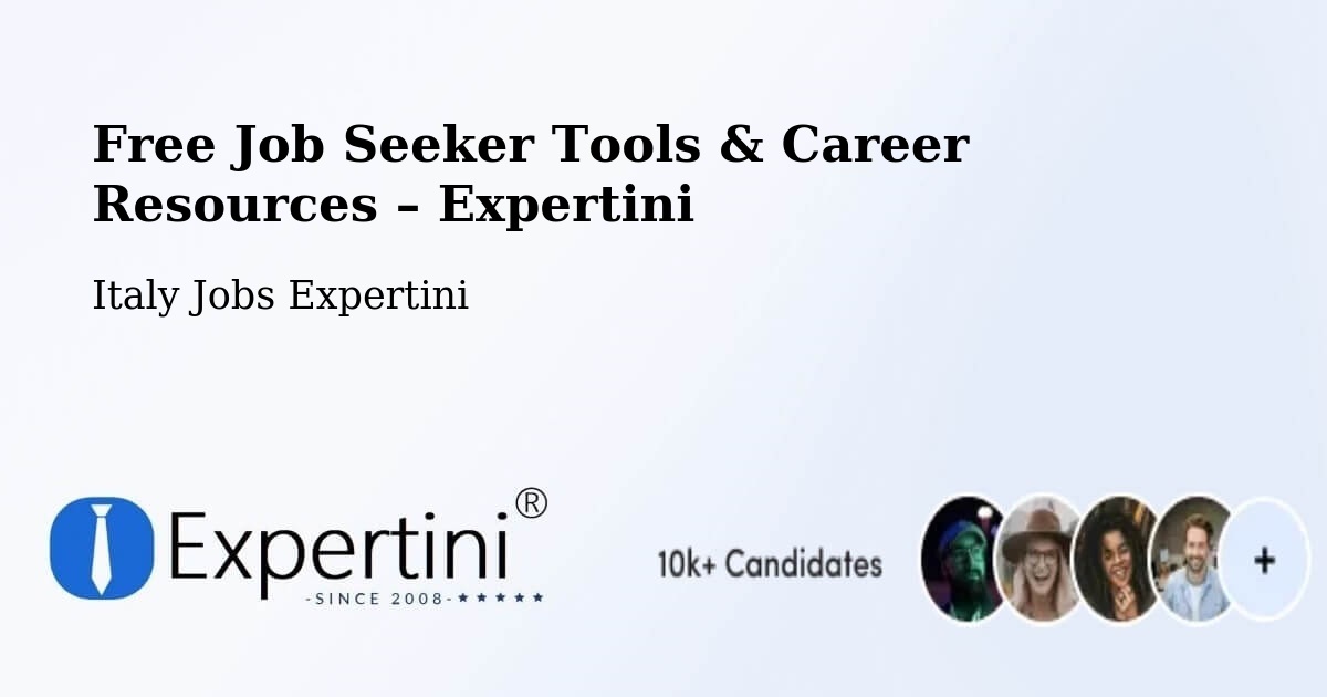 Free Job Seeker Tools & Career Resources – Messina - Messina, Italy Jobs Expertini